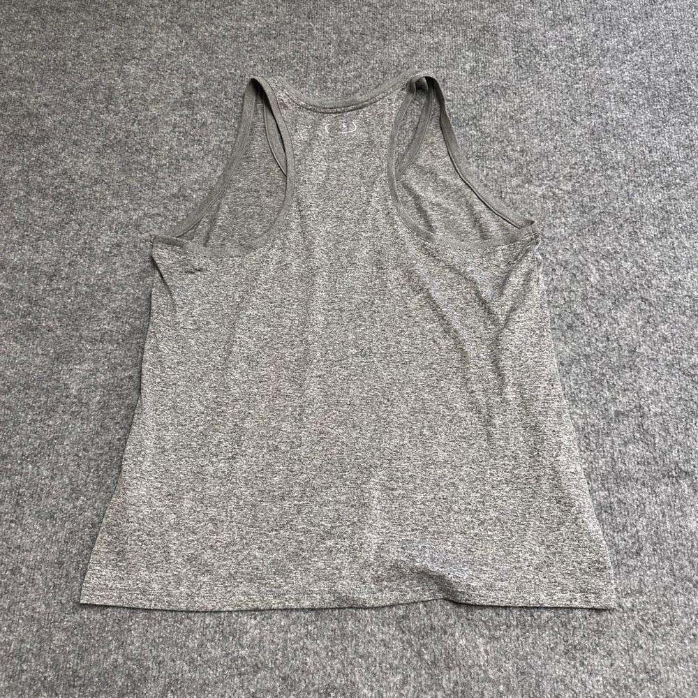 Under Armour Tank Top Womens Size XL Gray Heather HeatGear Loose Fit Athletic